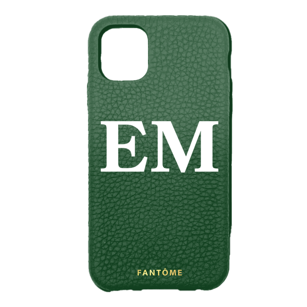 Monogram Leather iPhone case