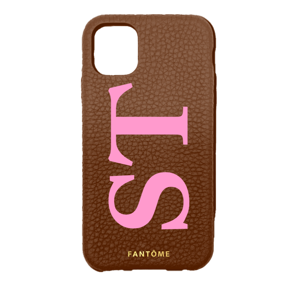 Monogram Leather iPhone case