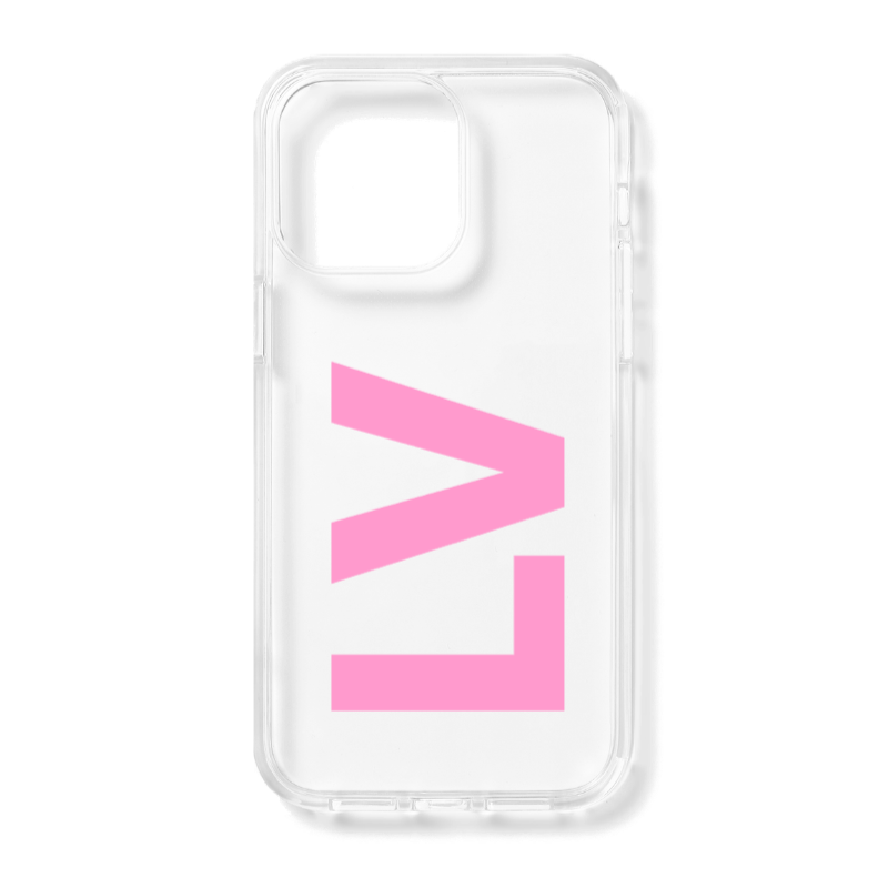 Monogram Clear iPhone case