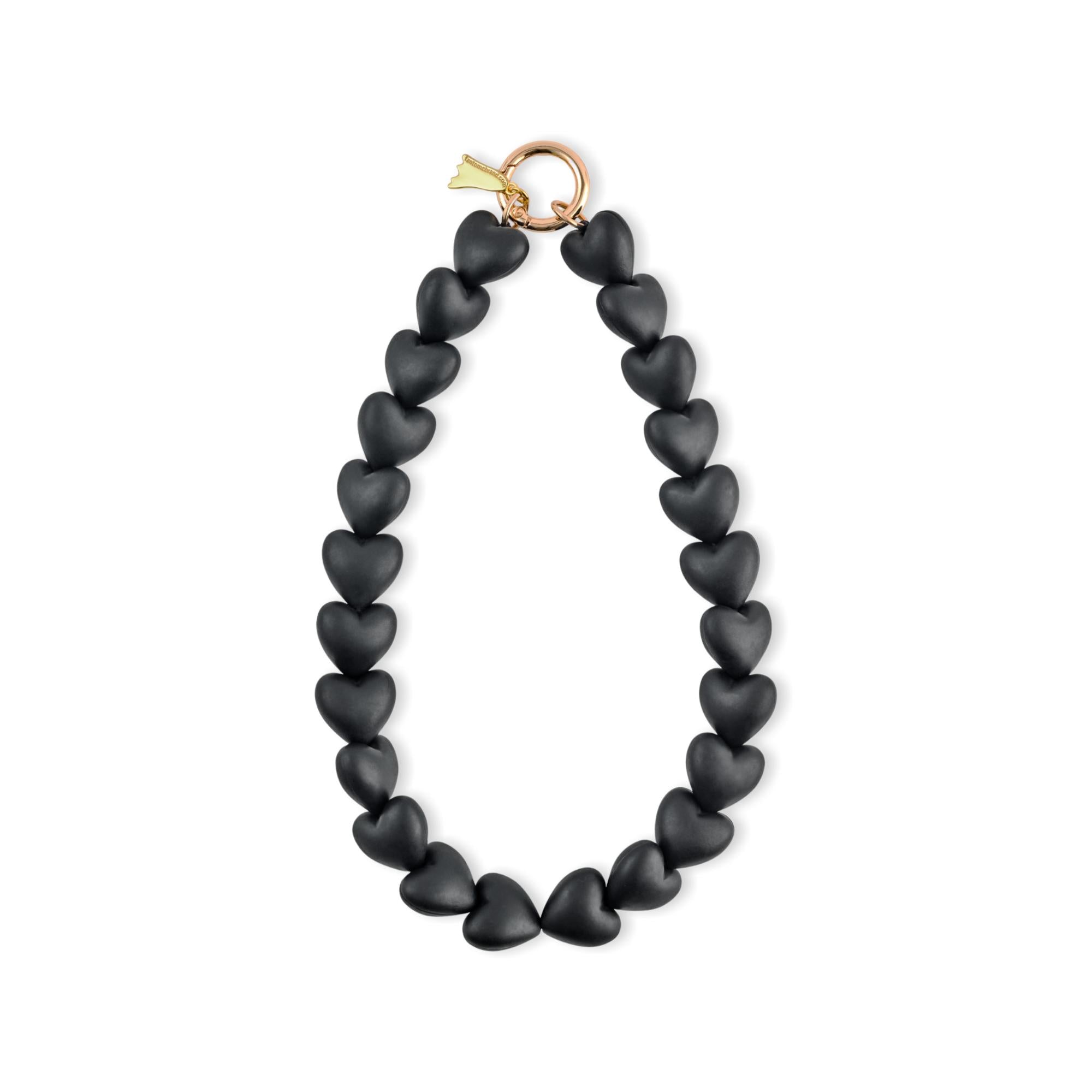 Puffy Love Hand Strap - Black