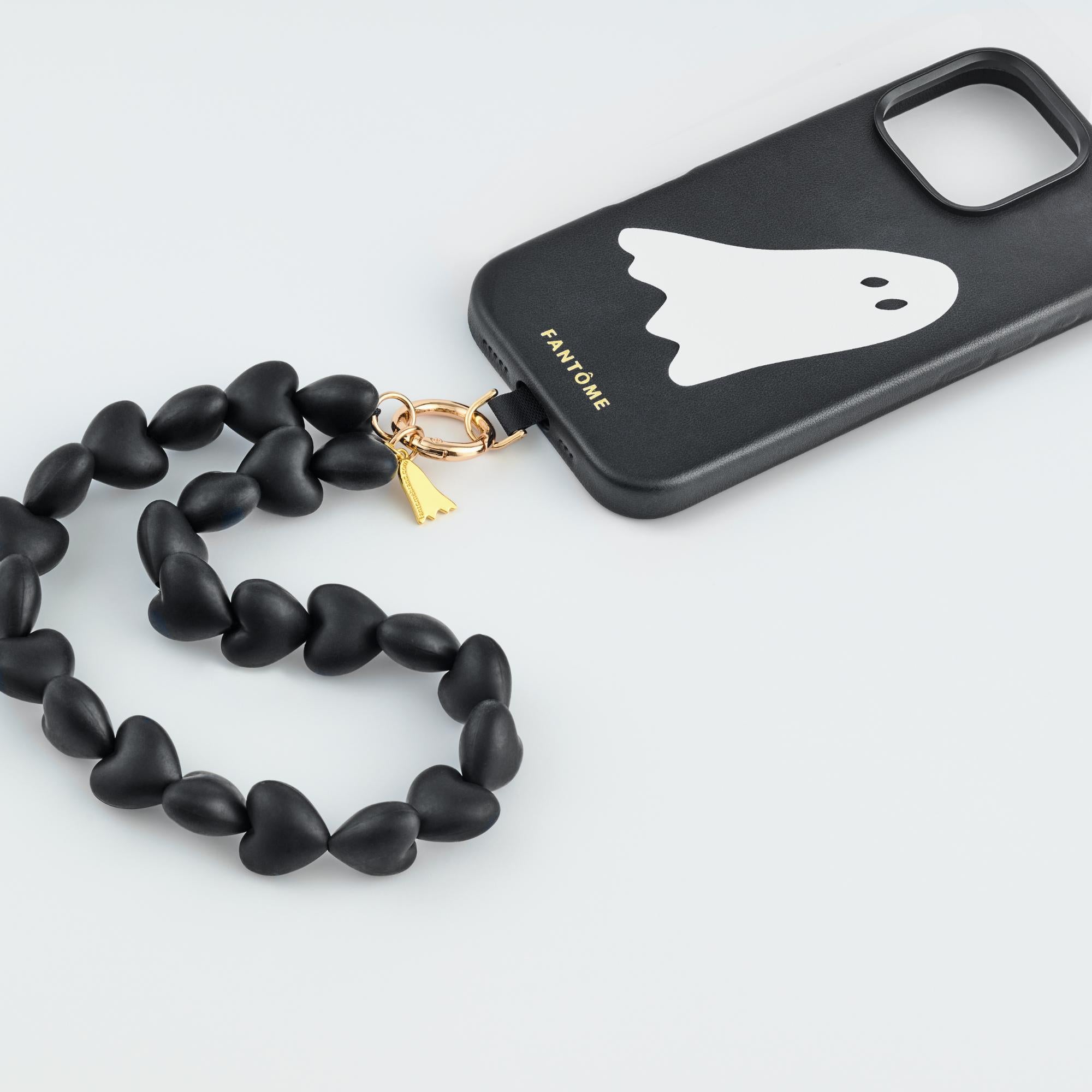 Puffy Love Hand Strap - Black
