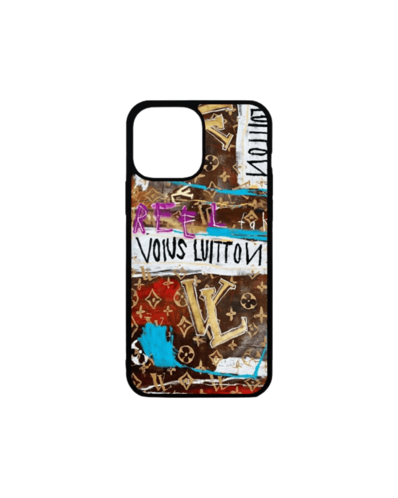FANTOME Brand Nathan Paddison - 'REEL Voius Luitton'-  PU Leather iPhone Case
