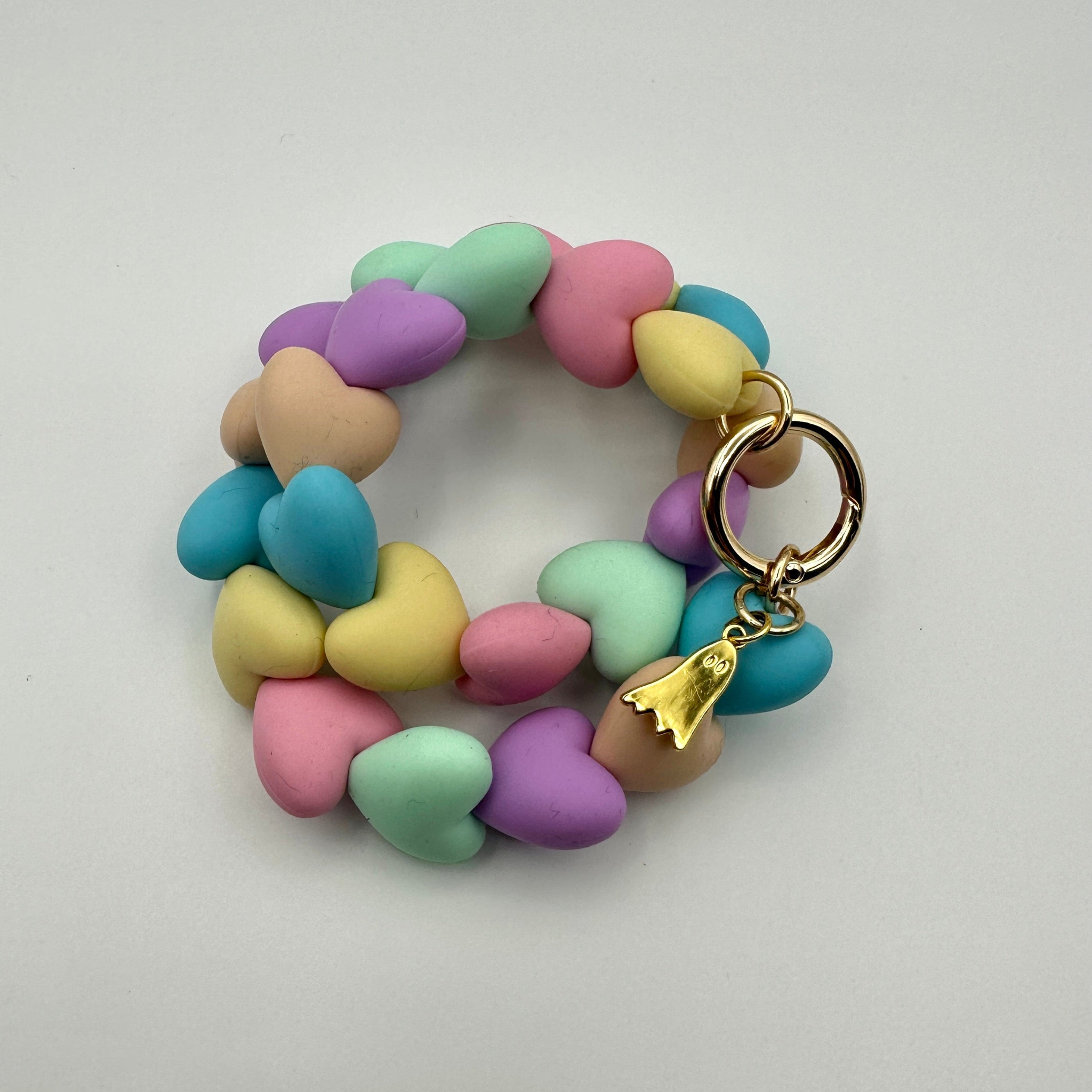 Puffy Love Hand Strap - Pastel Power