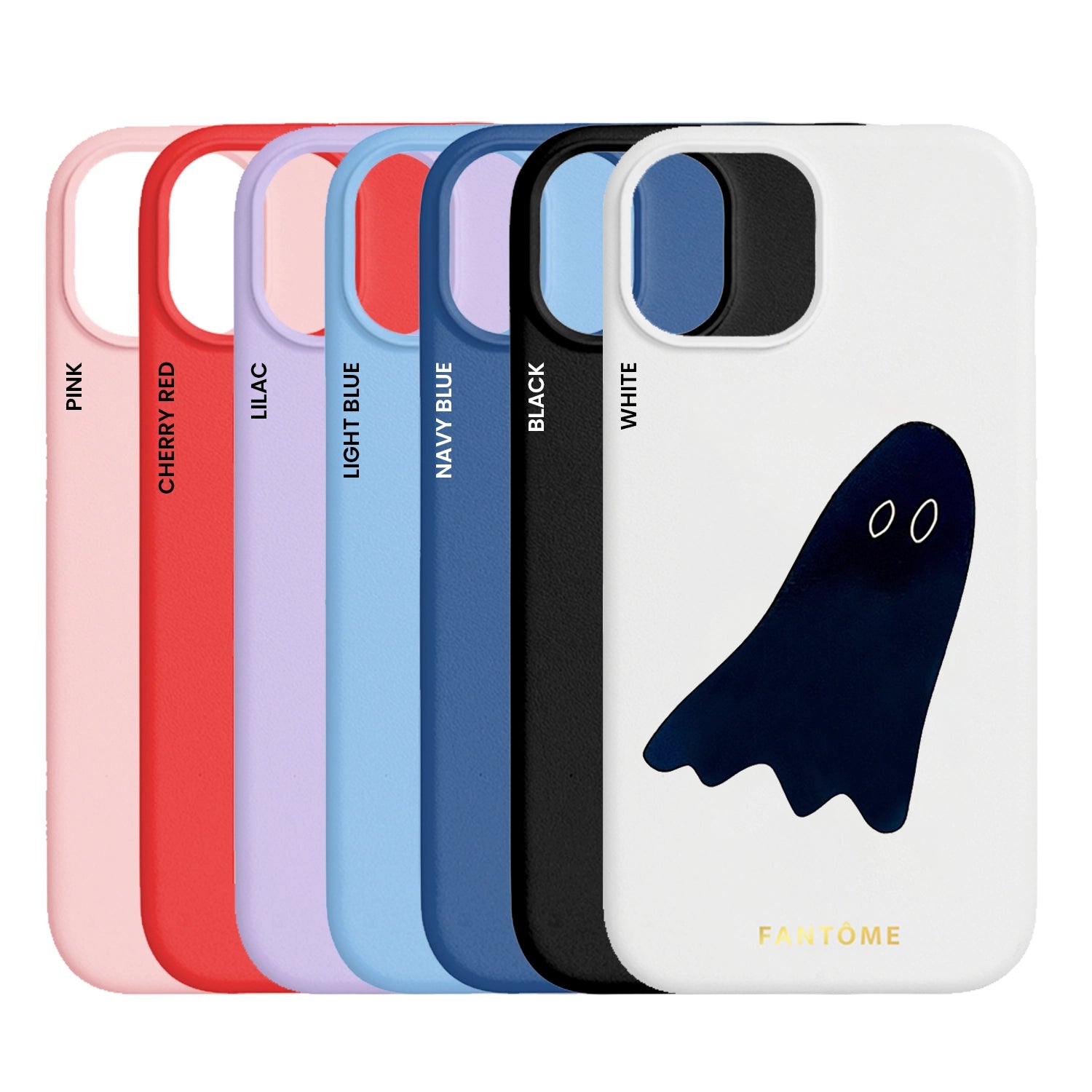 Fantome Ghost Leather iPhone Case