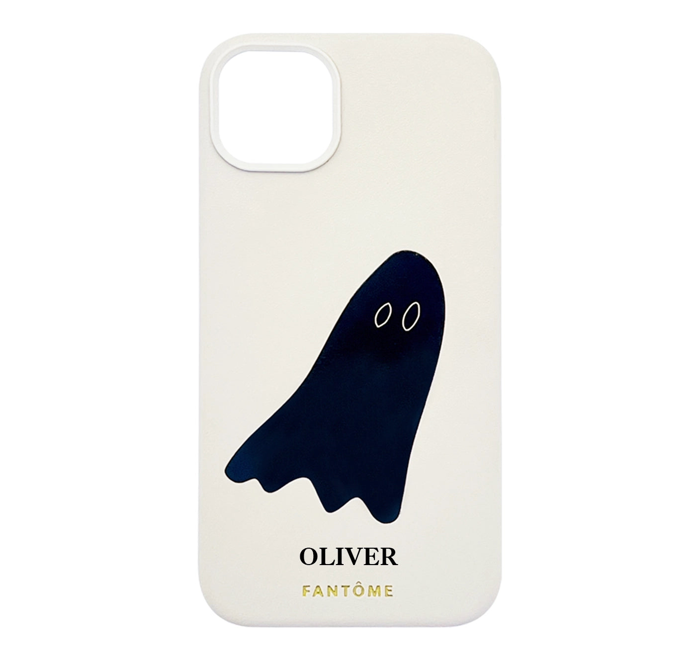 Fantome Ghost Leather iPhone Case