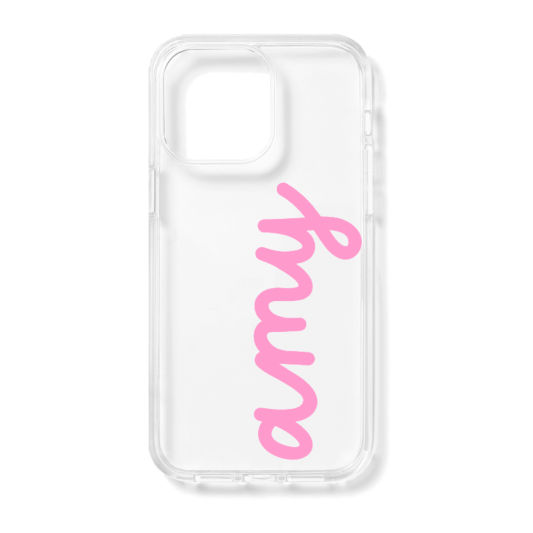 Monogram Clear iPhone case