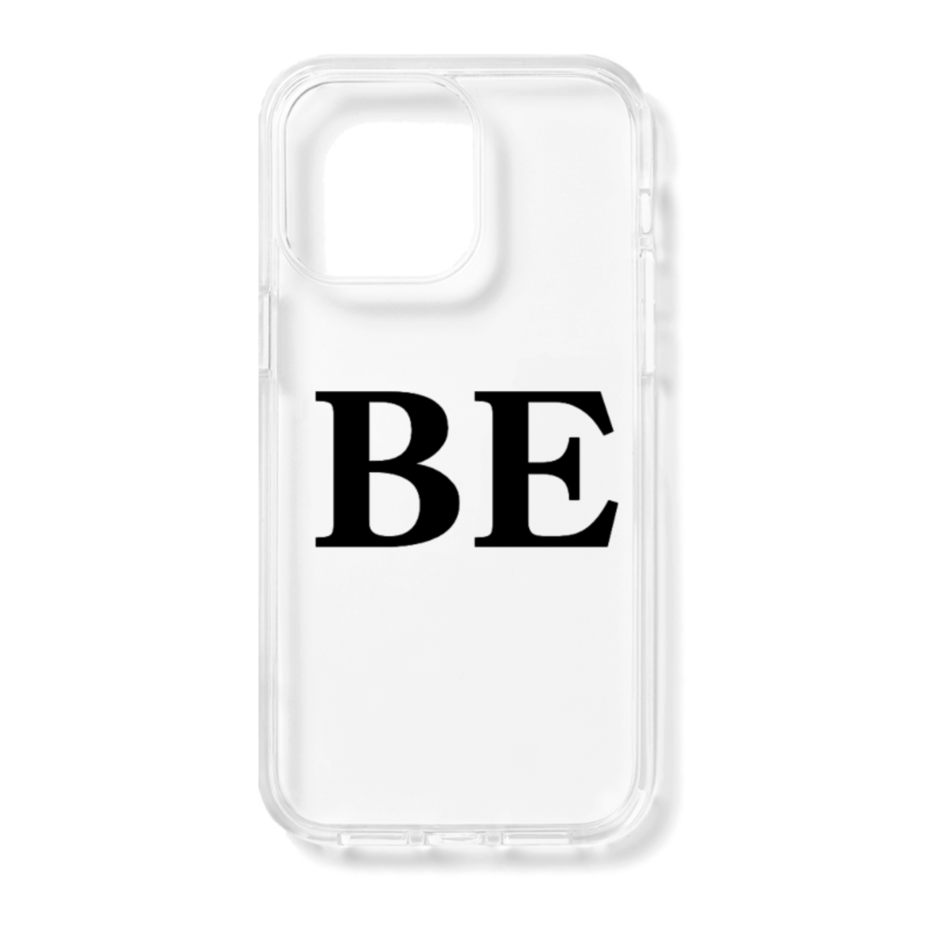 Monogram Clear iPhone case