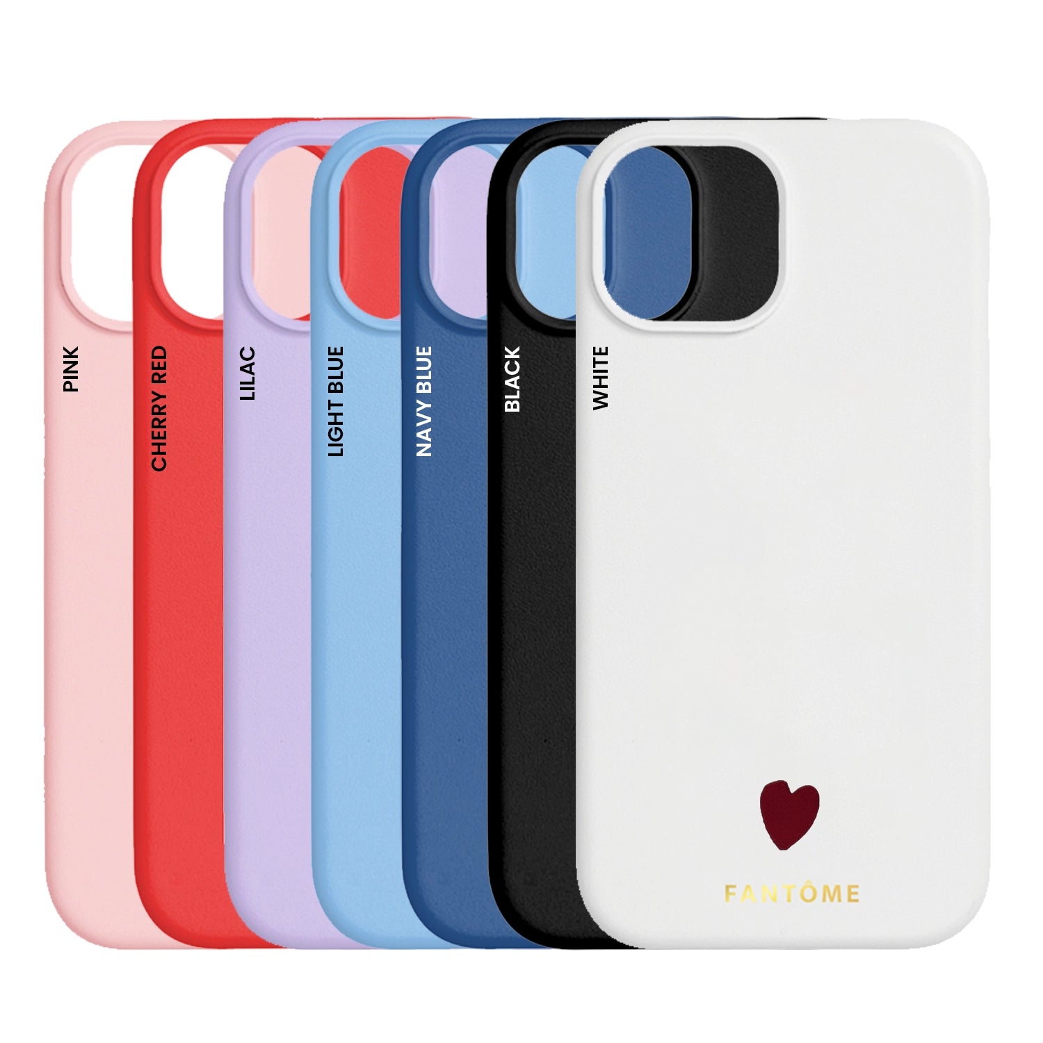 Mini Heart Leather iPhone Case