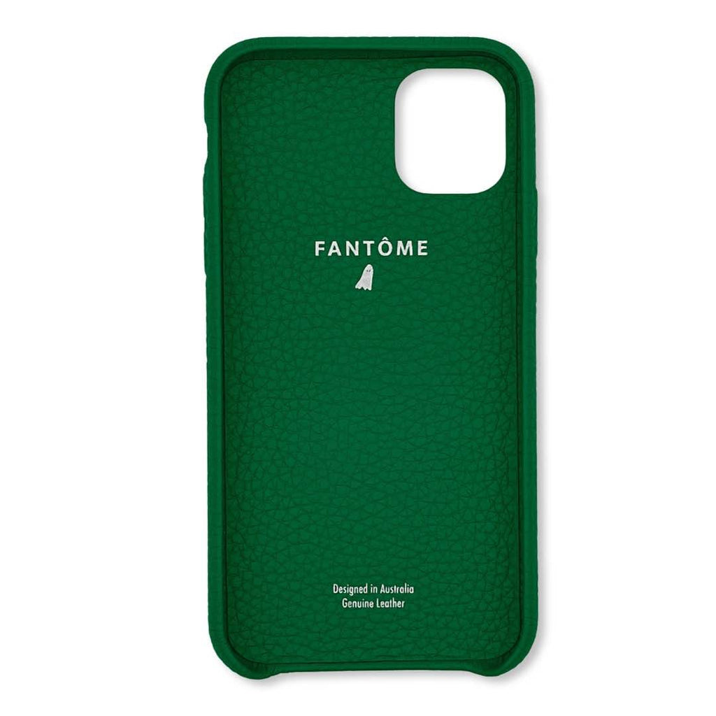 FANTOME Brand Leather Loop iPhone Case Make Love Not War Chunky - Leather Classic iPhone Case