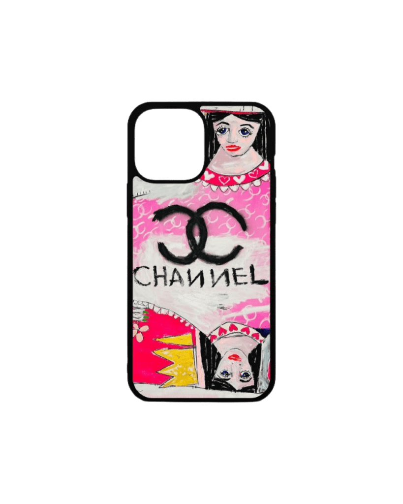 FANTOME Brand Nathan Paddison - 'CHANNEL' -  PU Leather iPhone Case